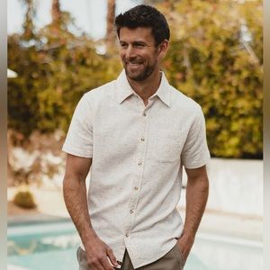 The Normal Brand Freshwater Short Sleeve Button Up Shirt